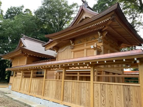 熊野神社　拝殿•幣殿•本殿